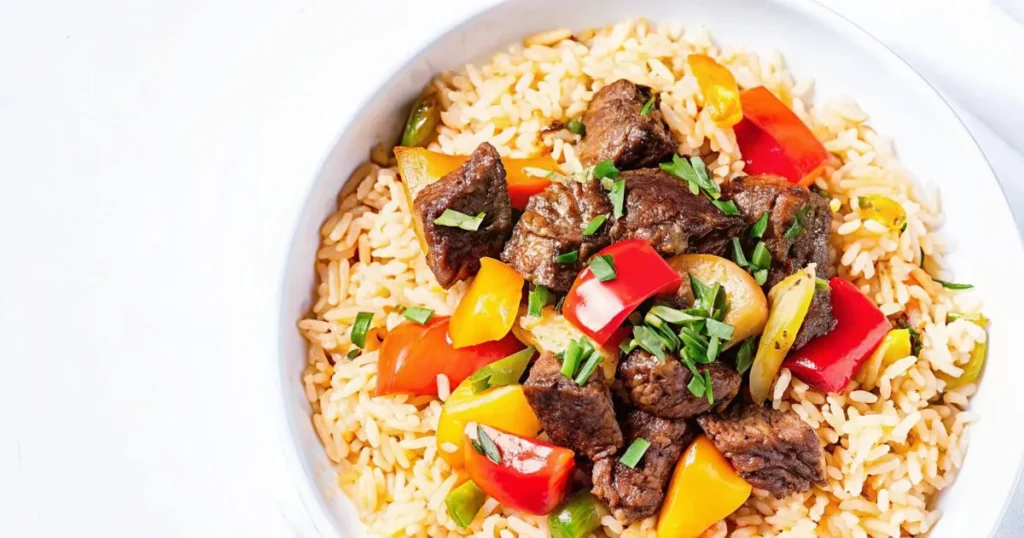 Easy Beef Pepper Rice Recipes