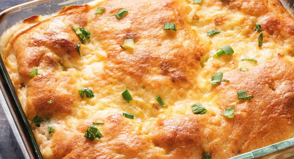 breakfast casserole with biscuits