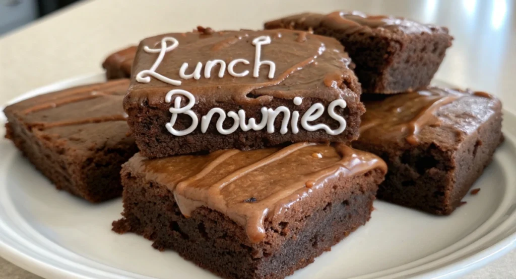 lunchroom ladies brownies