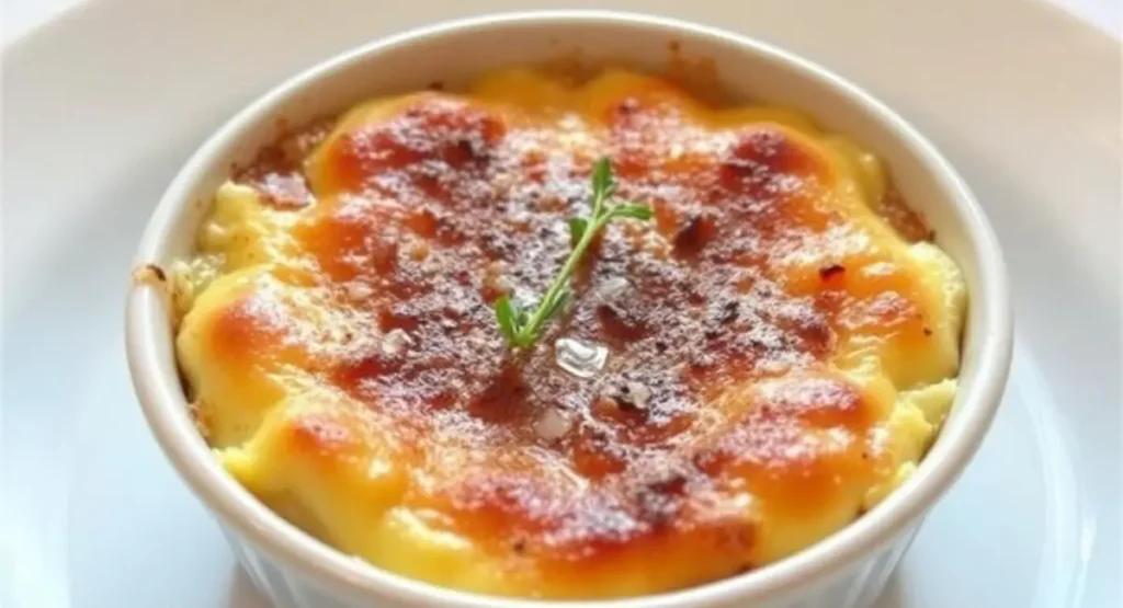 A Savory Crab Brulee Recipe Prepared with Crab Meat