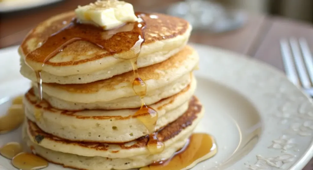 Cooking mini pancakes on a non-stick griddle