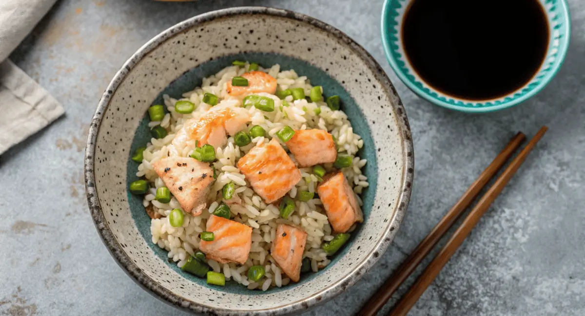 Crispy pan-seared salmon belly with lemon and dill