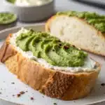 Matcha and sourdough ingredients