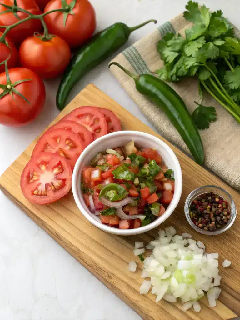 Salsa Recipe With Fresh Tomatoes: The Ultimate Fresh & Flavorful Guide 5 Salsa Recipe With Fresh Tomatoes ingredients including tomatoes and herbs