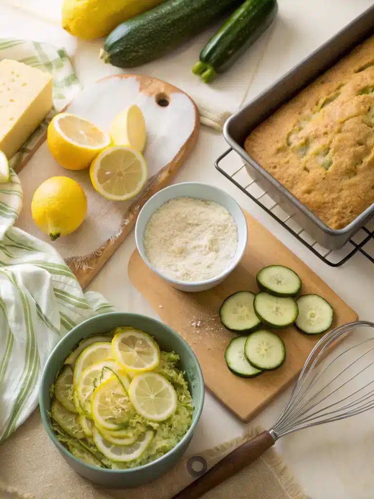 Luscious Lemon Zucchini Bread – The Best Moist Recipe Ever 7 gluten-free and glazed lemon zucchini loafs