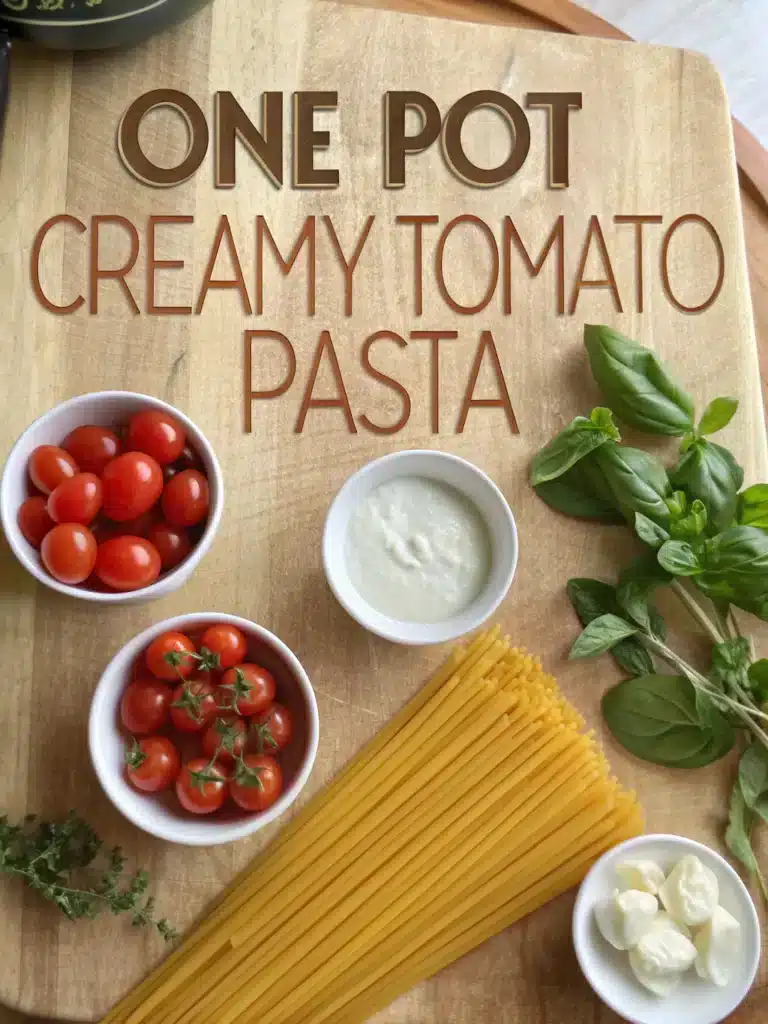 Easy One Pot Creamy Tomato Pasta – The Ultimate Guide 5 One pot pasta cooking in creamy tomato sauce